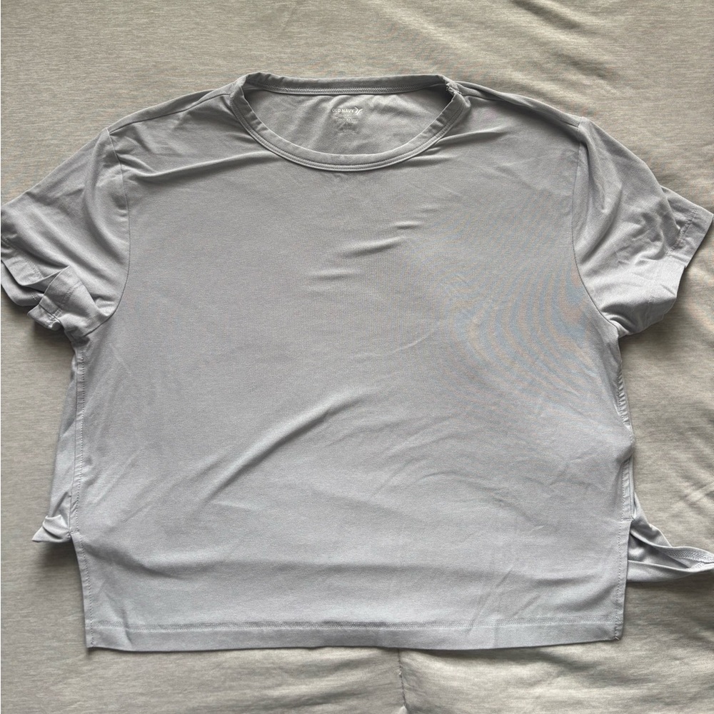 Old Navy Active Light Gray Tee
